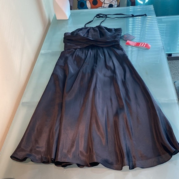 Dusk Collection by Sheila Yen Dresses & Skirts - 100% SILK Slip Dress New Sheila Yen Slip Dress with Halter Neckline Sz 4